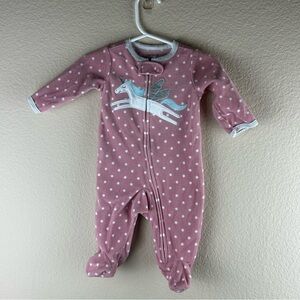 3/$10 Carter’s Unicorn Long Sleeve Bodysuit Sz 3Months